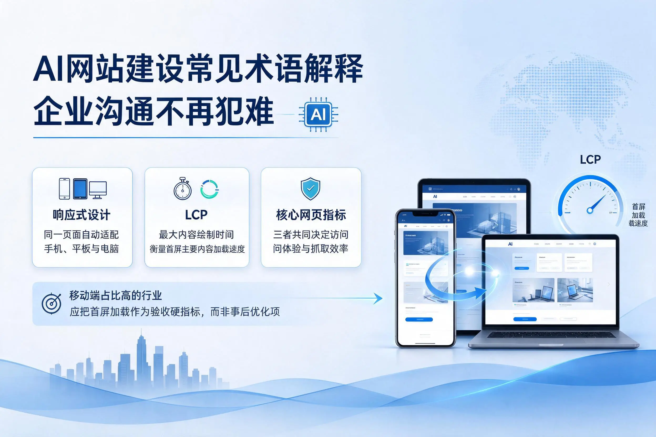 AI网站建设常见术语解释，芜湖企业沟通不再犯难