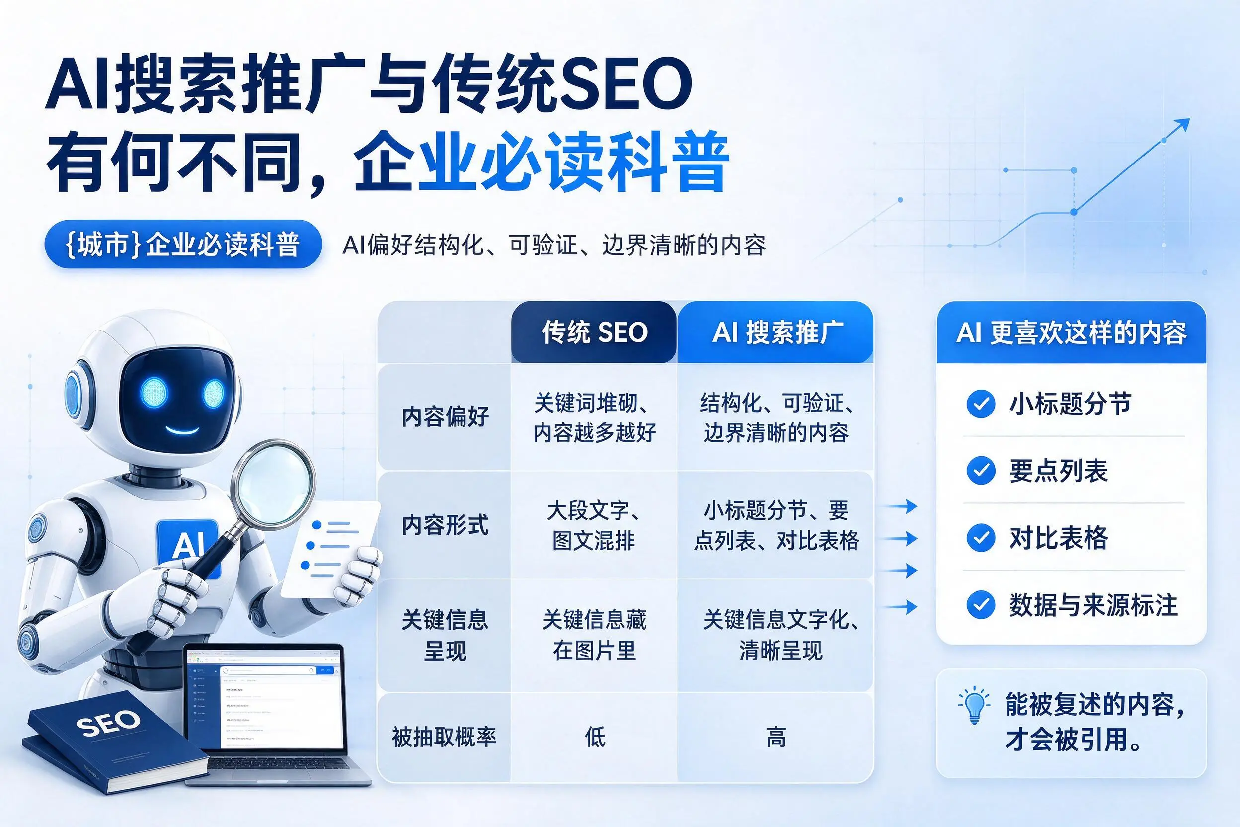 AI搜索推广与传统SEO有何不同,芜湖企业必读科普